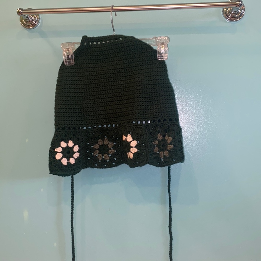 Handmade crochet halter top